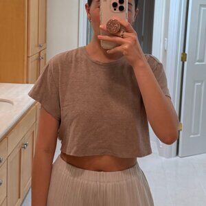 Mate the Label Regenerative Hemp Shrunken Tee